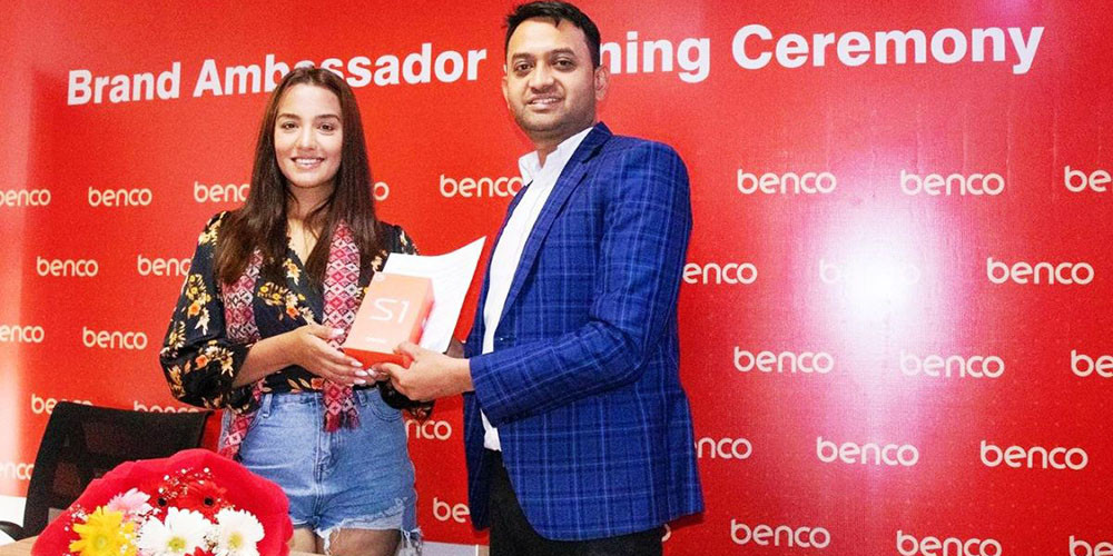 नायिका प्रियंका कार्की बेन्को मोबाइलको ब्रान्ड एम्बास्डरमा नियुक्त